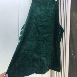 Velvet Over all dress